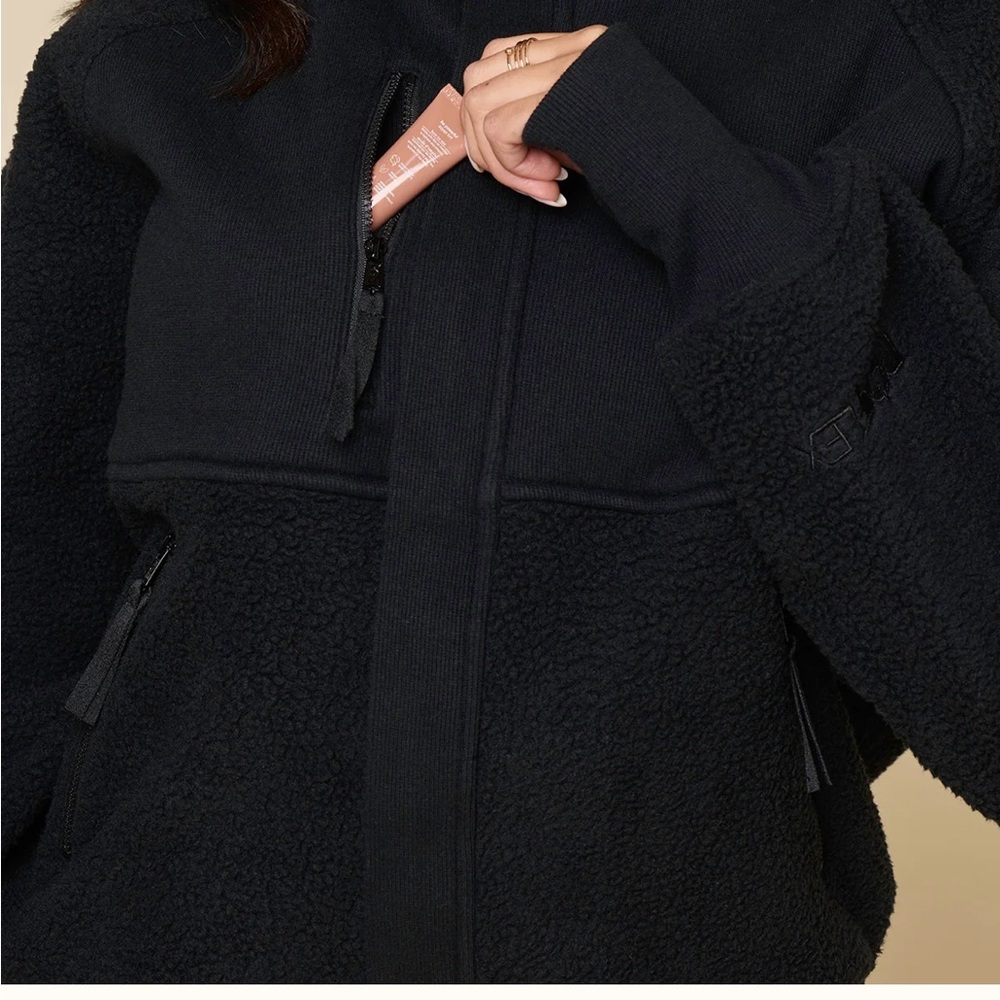 POPFLEX Find your inner fleece jacket in Chocolate - Picture 11 of 13
